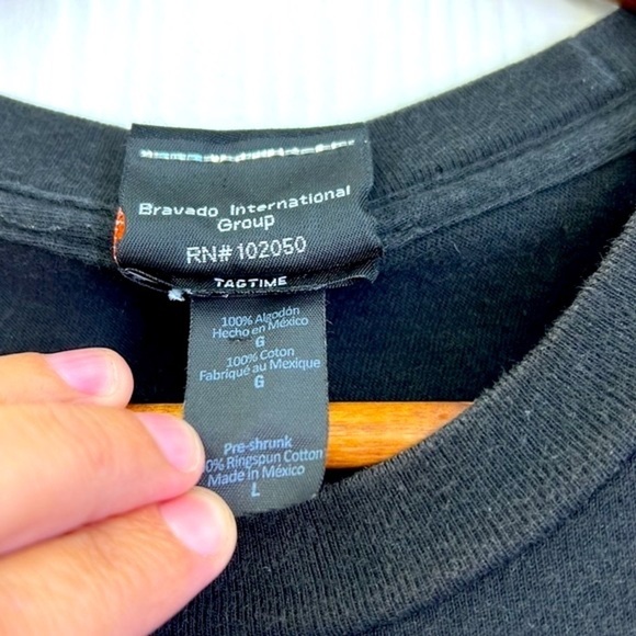 Harley Davidson - Bald Eagle Speed Power Folsom CA Short Sleeve T Shirt Size LG - Picture 8 of 12